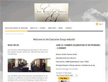 Tablet Screenshot of execgroup.org